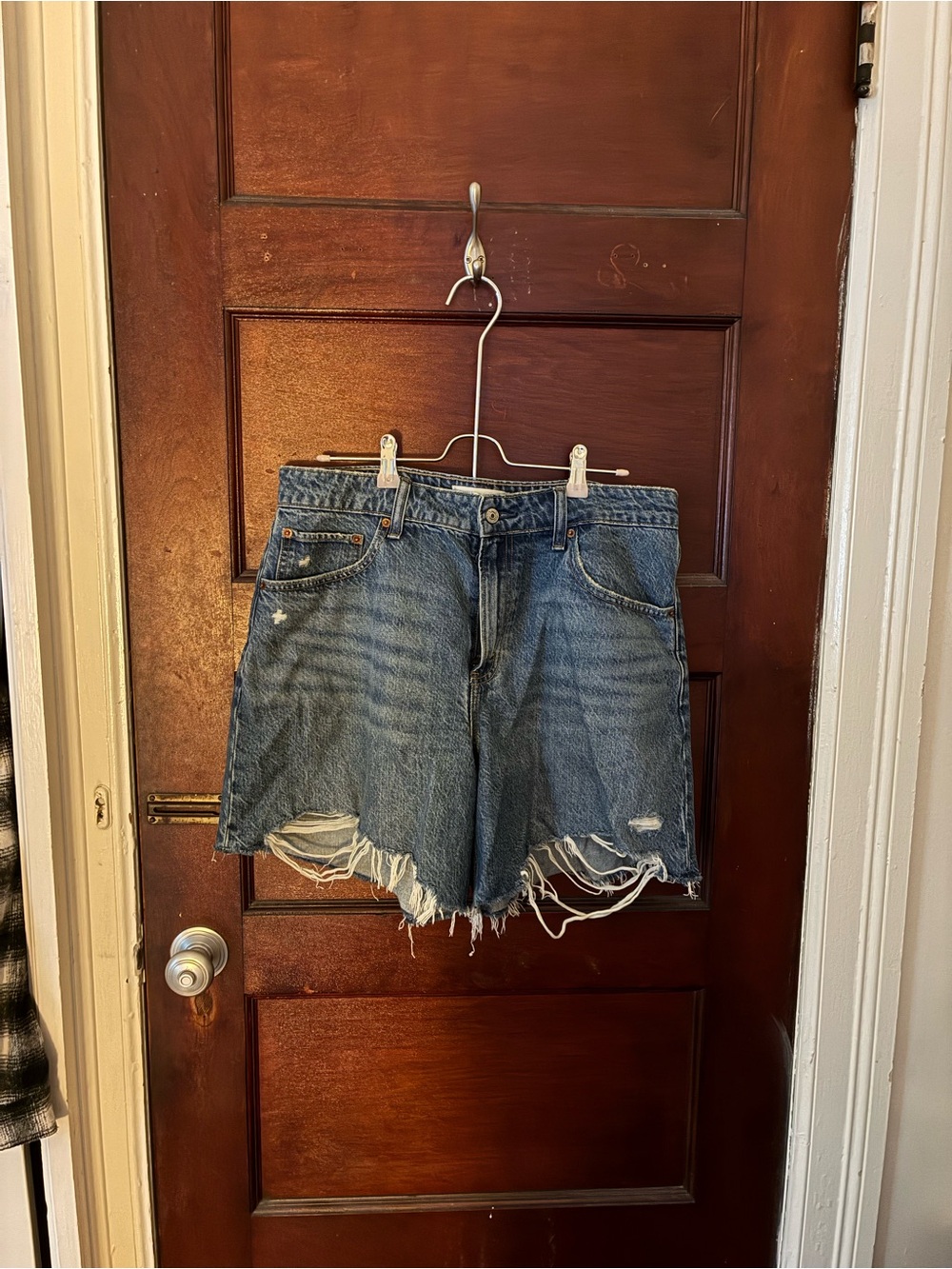 Abercrombie & Fitch Curve Love High Rise Loose Short